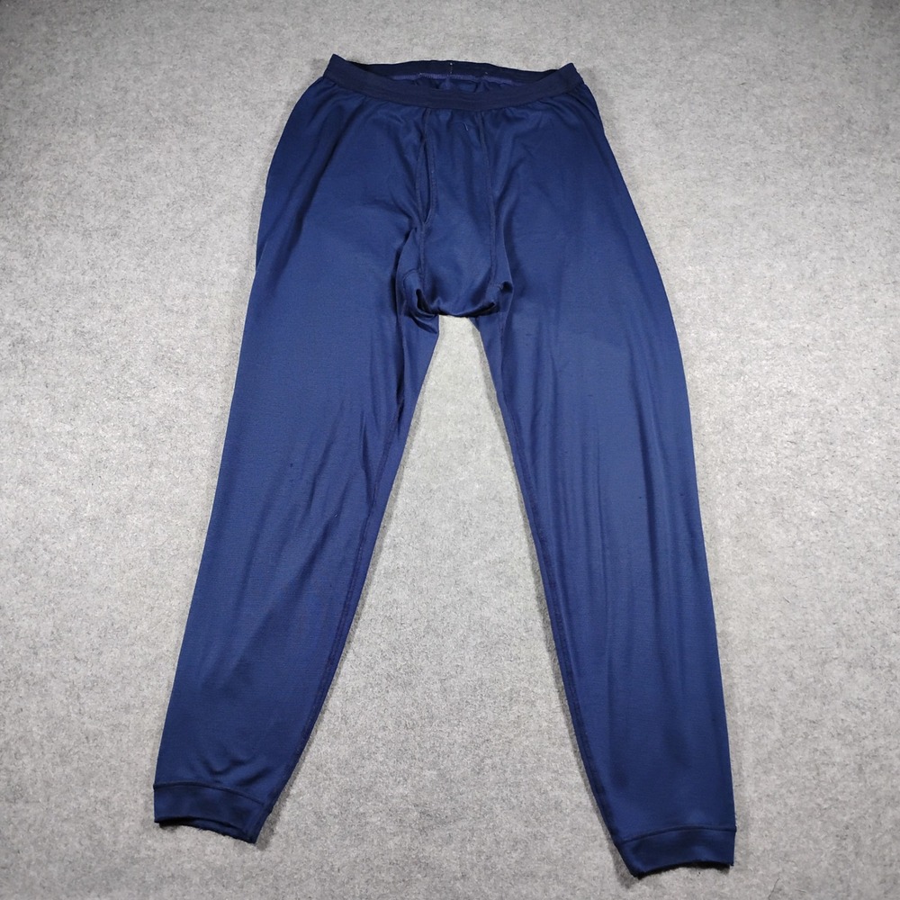 Vintage Patagonia Capilene Midweight Bottoms Base Layer Pants Men's Medium Blue